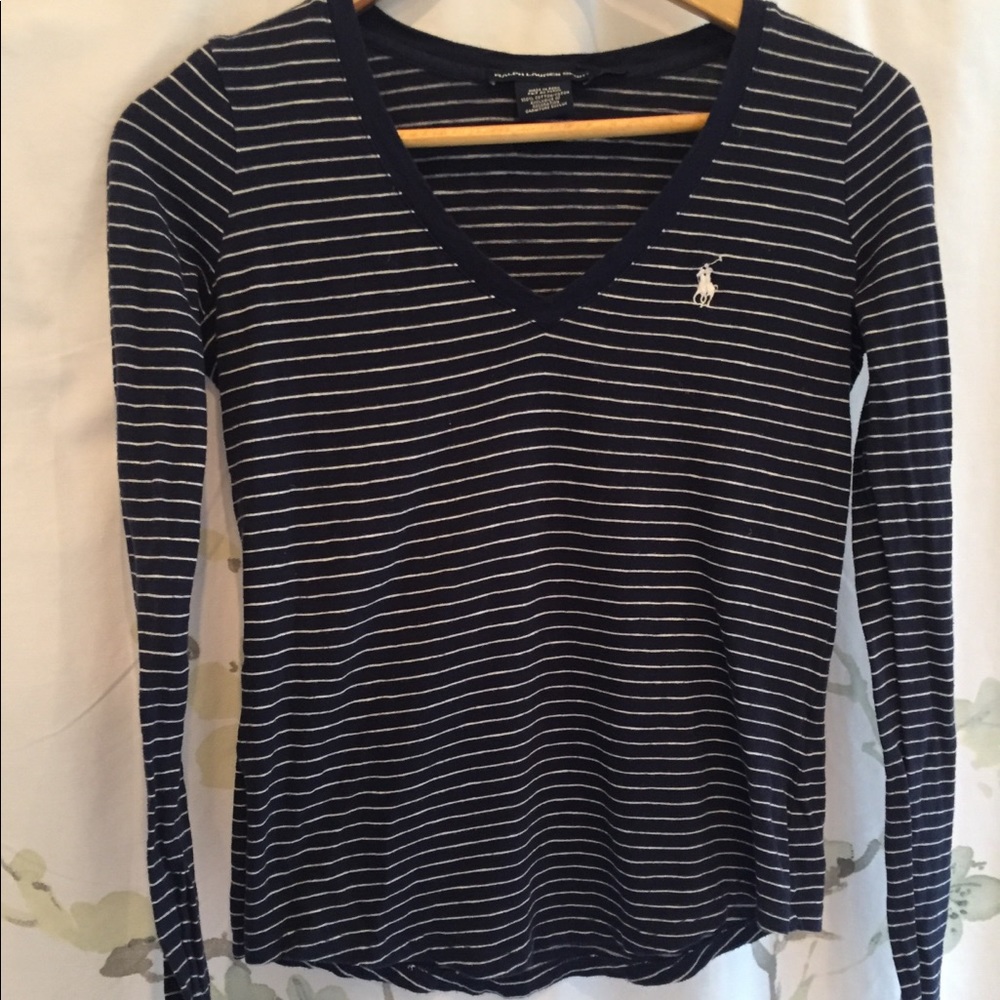 T-shirt stripped Ralph Lauren